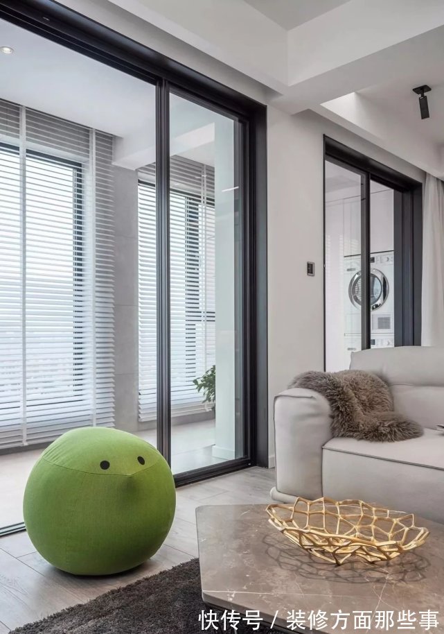 现代|120㎡现代轻奢风开放式设计和朴素的色调,有一种高品质的氛围!