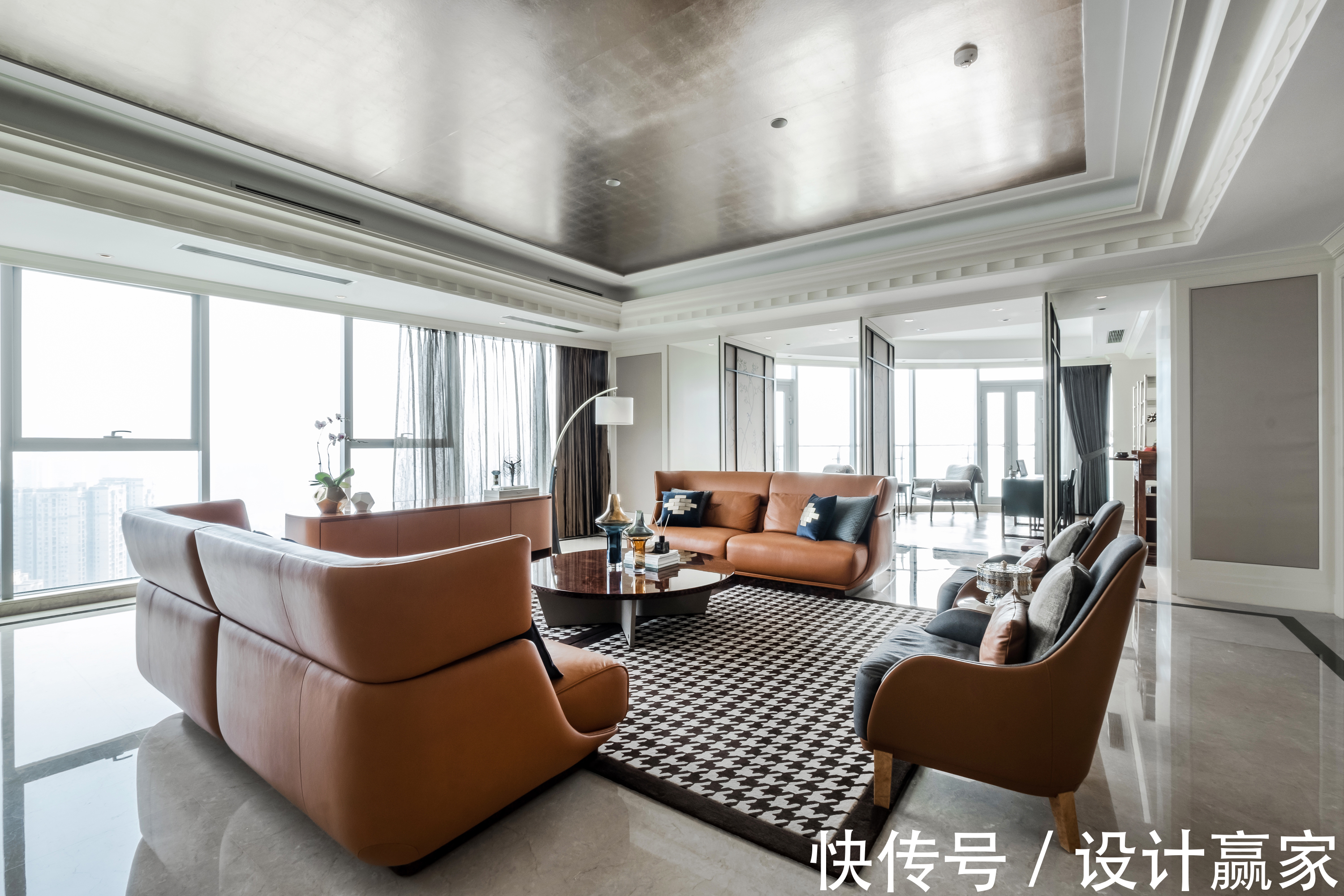 即兴发挥|300㎡现代大平层，动感书房+阳光浴室，令人羡慕的品质生活