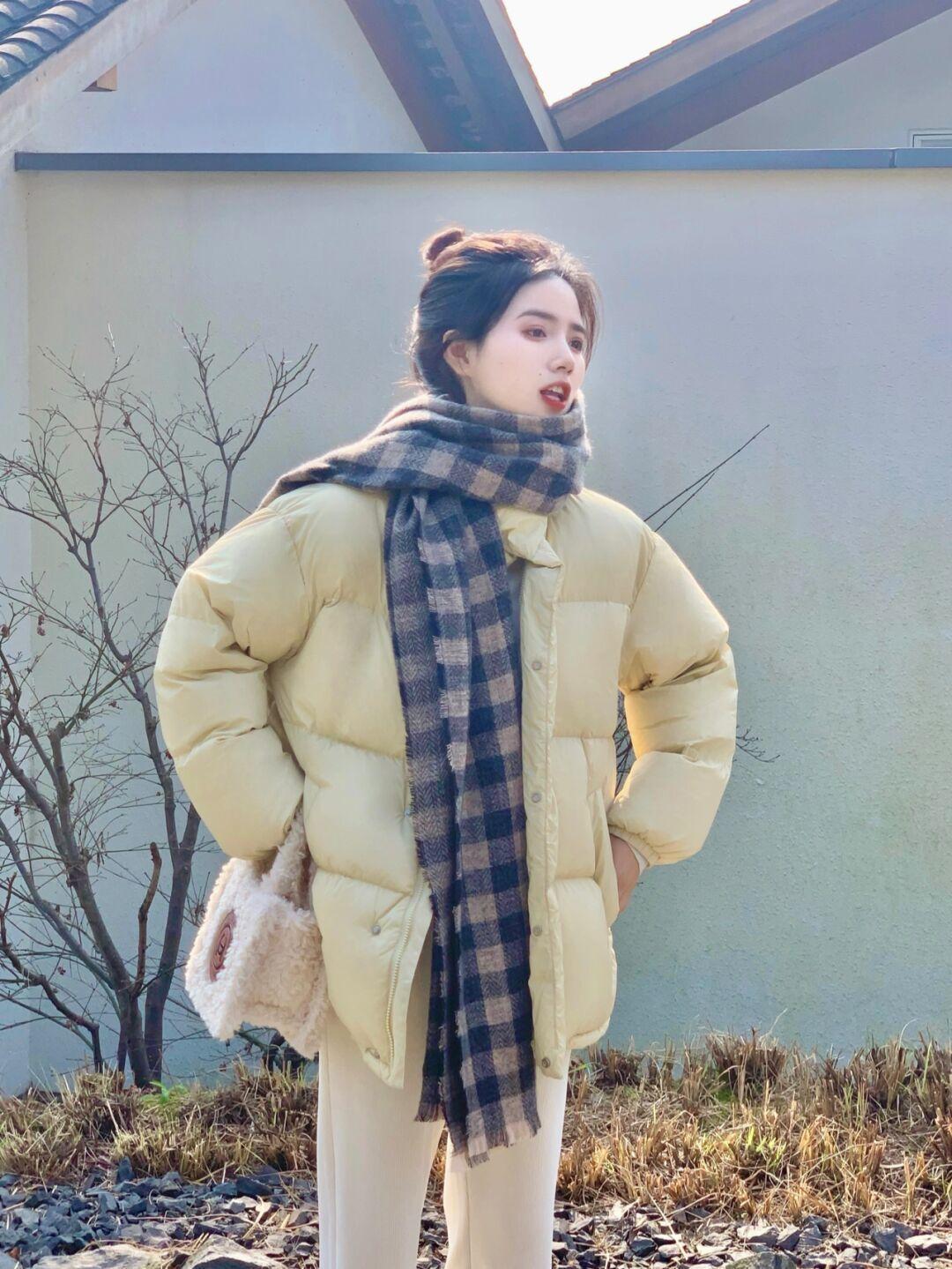 视觉效果|看潮人街拍就知道,羽绒服才是yyds,教你穿出好气质