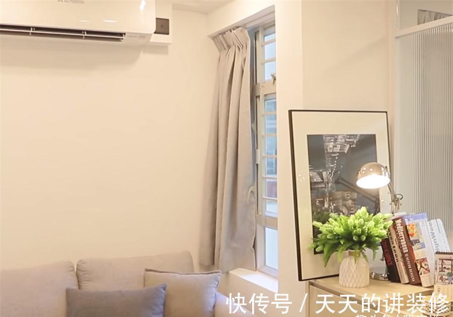 客厅|姑娘独居26㎡小家，一室一厅的蜗居，藏下了太多收纳空间