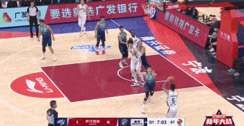 上海男篮|王哲林6分6助!郭昊文率六人上双 上海轻取宁波获四连胜