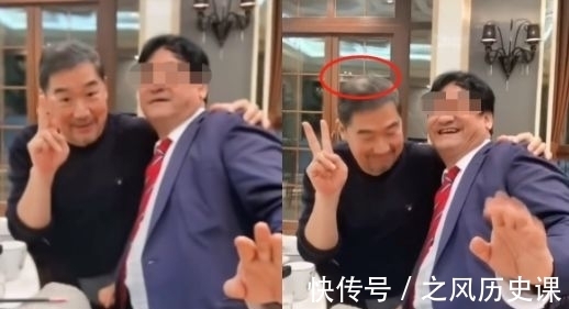 66岁张国立现身高档饭局！面色通红疑似醉酒，头顶一块泛白太突出