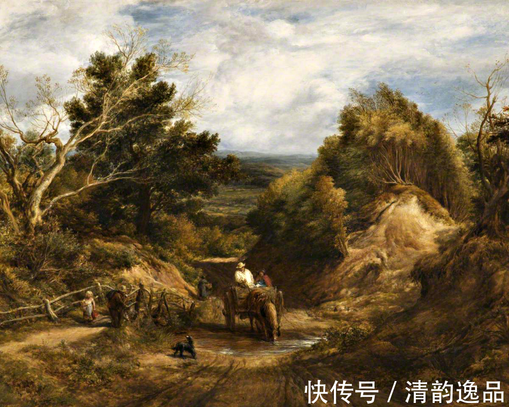 j英国画家詹姆斯·托马斯·林内尔油画作品选集