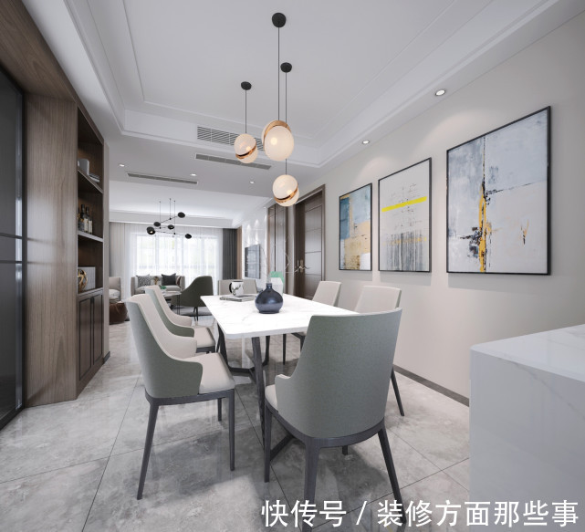 卧室|186平现代四居室干净利落,卧室很温馨