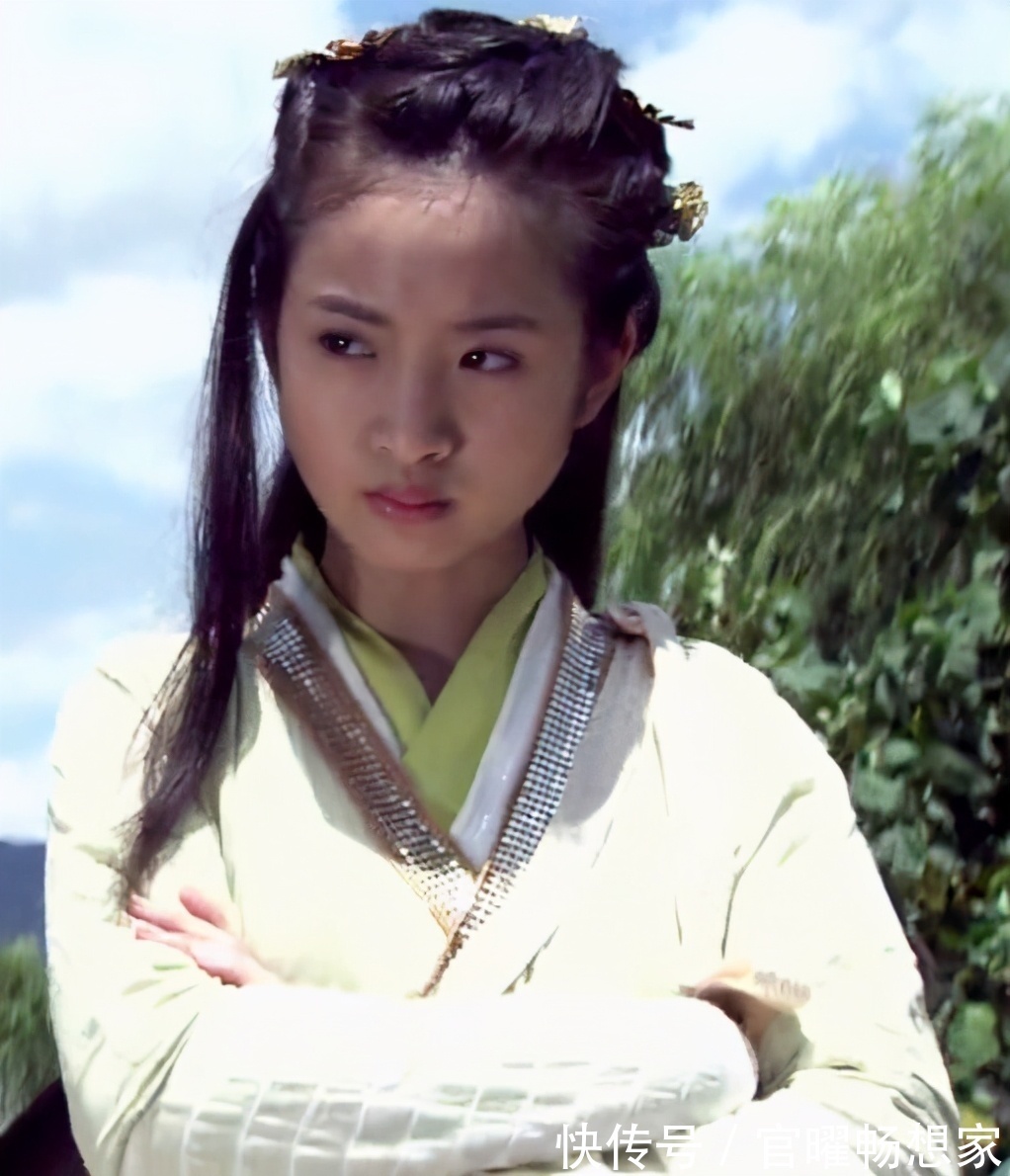 林依晨#5个版本的黄蓉,本以为翁美玲足够经典,但她却深得金庸喜爱