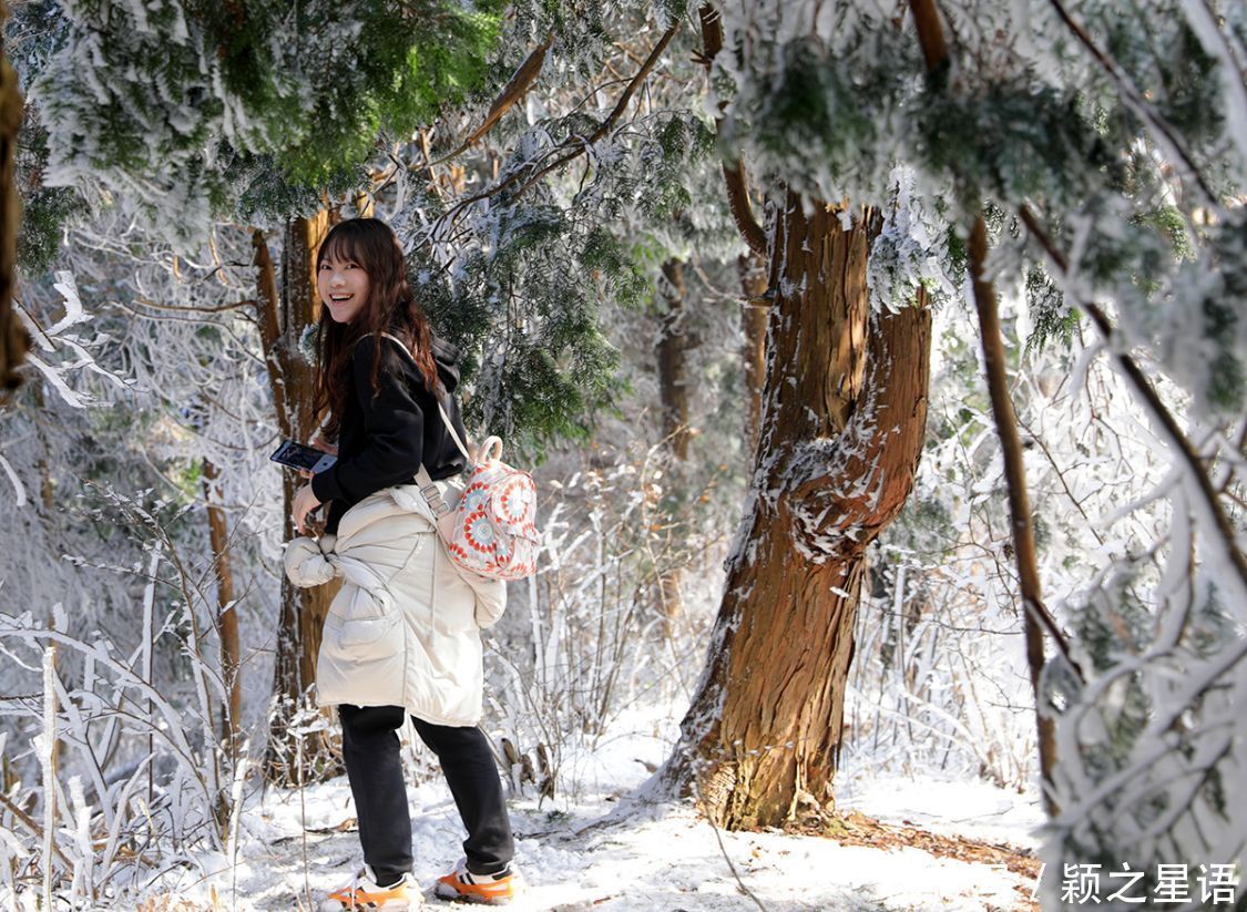 黄泥浆岗|宁波第二高峰，雪国风光，雾凇奇观