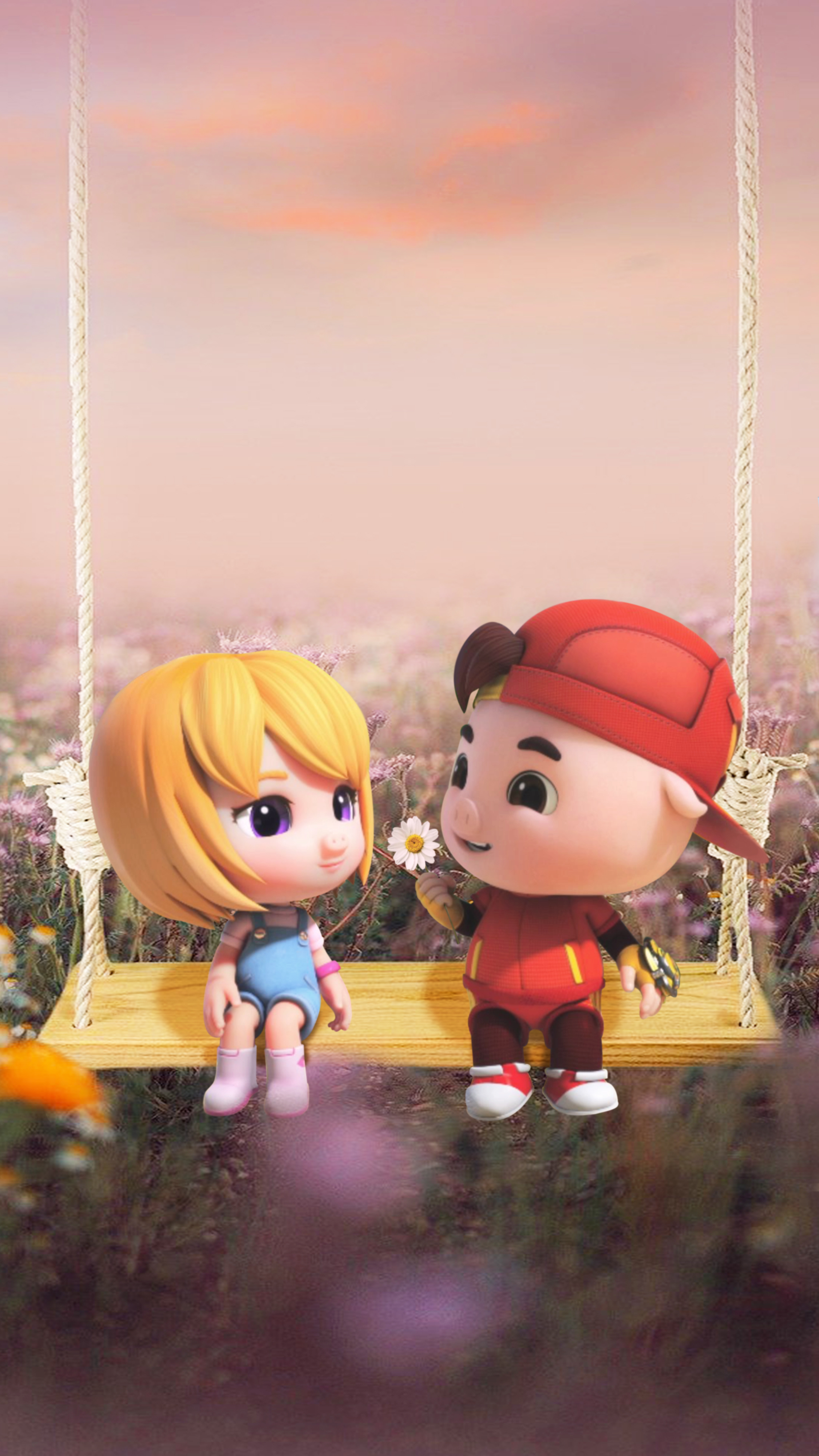 阿五|幸福发射——猪猪侠壁纸藏有爱的N种表达式