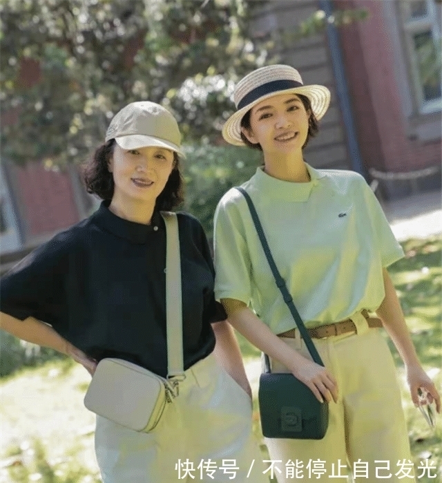 服饰|这对“神仙母女”好时髦呀，穿同类型的服饰，一个精致，一个优雅