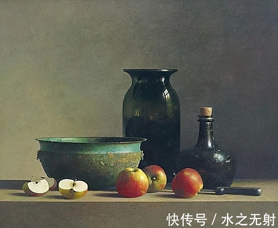 油画#荷兰当代超写实静物画家哈勒曼特的静物油画作品
