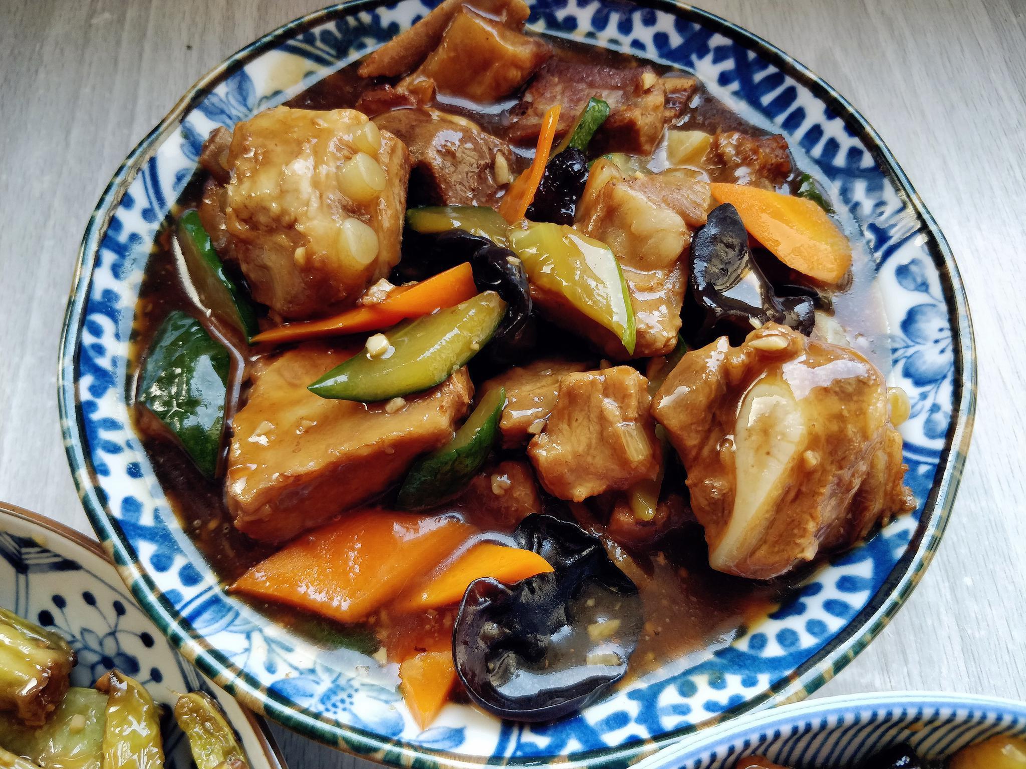 九道家常菜,有荤有素有海鲜,一家三口的晚餐