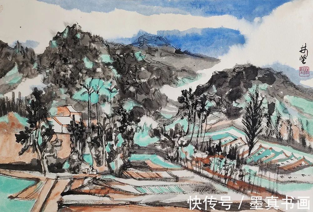 苗家女&「林坚」|丹青追梦 水墨本色-中国当代书画名家个人云展览