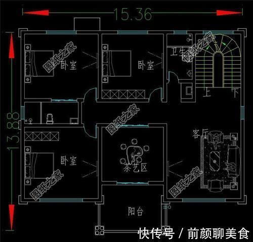 房屋|南方农村三层半房屋设计图,设计创经典,是该享受生活了
