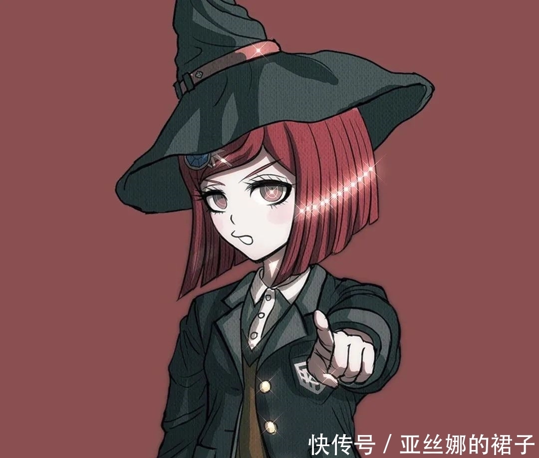 《弹丸论破》梦野秘密子,为数不多活下来的成长系角色,动漫头像