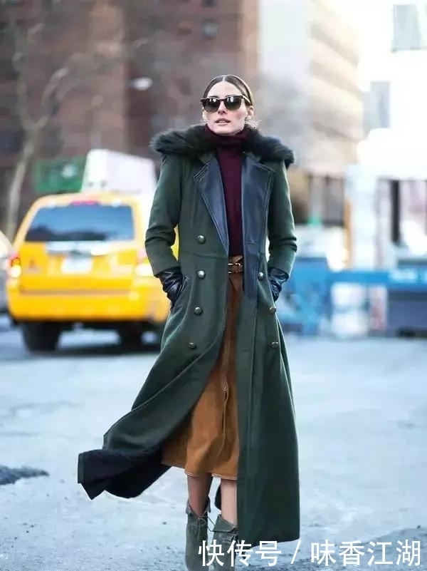 今年最火高领毛衣+大衣,才是秋冬绝配!