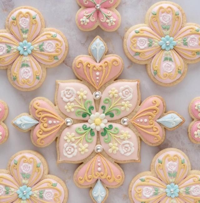 做出|一双巧手,做出童话般的翻糖饼干,看完你会舍不得吃网友称太美