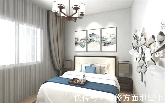 装修|91㎡新中式装修效果图,两居室打造温馨小屋,真是美出新高度