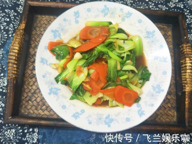 油菜|家常菜谱,炒油菜时,教你好吃做法,油菜清脆爽口