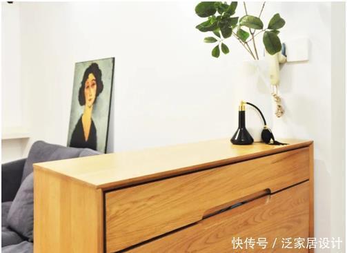 主卧|58㎡小森林系日式风,巧妙到爆的细节设计,设计师太会了!