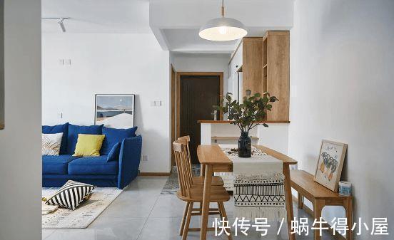 小茶几|85㎡采光0分小黑屋,完美蜕变3室2厅敞亮房!舒适的成功改造