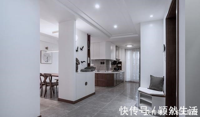 电视墙|有一种美，叫做新中式！145㎡新房打造的极简又高级！爱了！