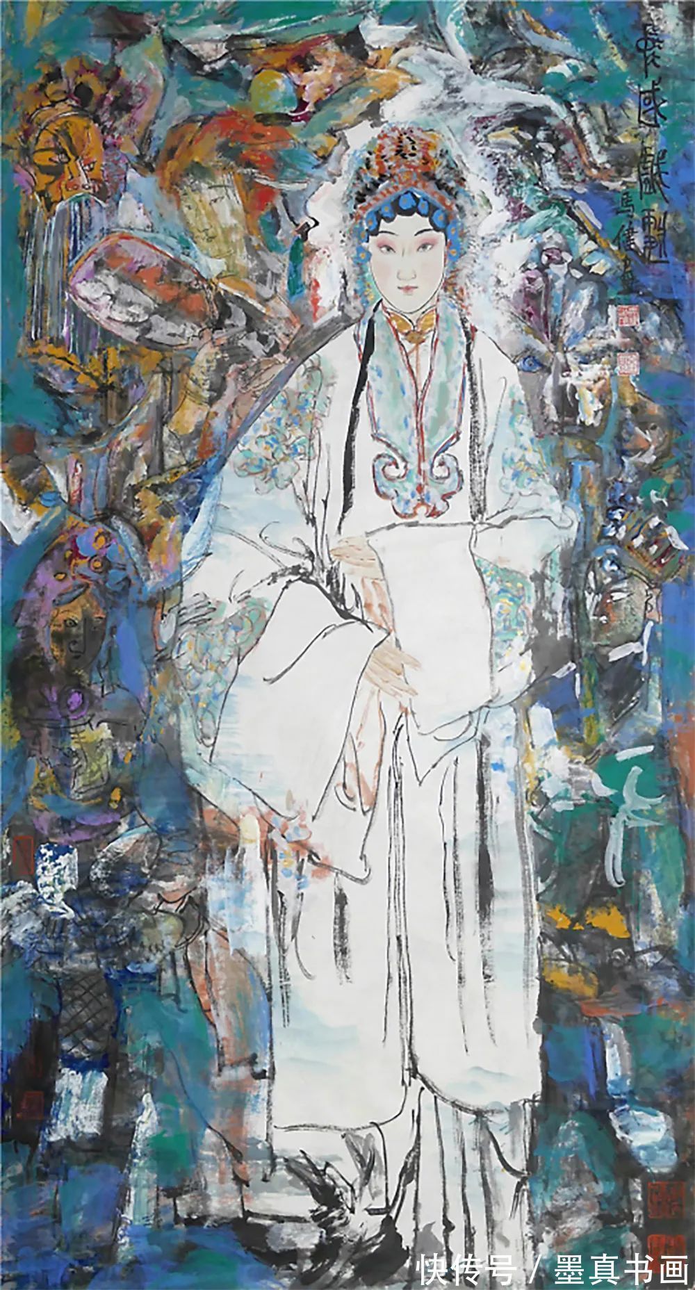 梅花三弄!「马健」|丹青追梦 水墨本色-中国当代书画名家个人云展览