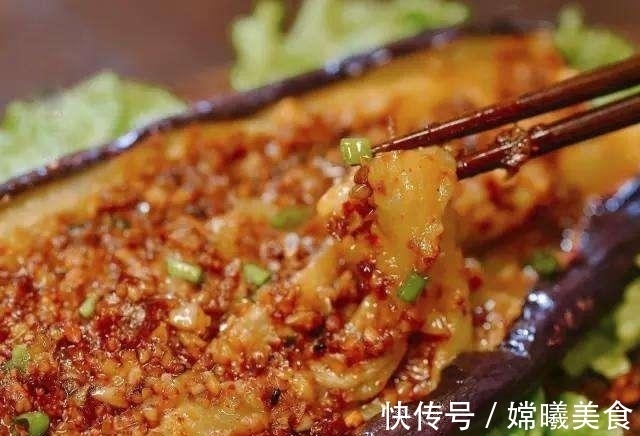 风味|做茄子有小窍门，省油又好吃，而且有烧烤风味