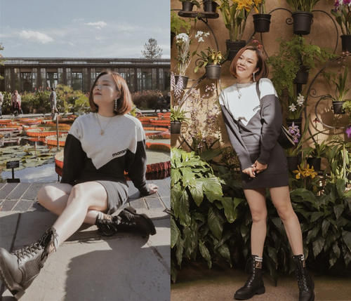 “毛衣＋半身裙”初春这样穿，时髦又撩人，气质很加分