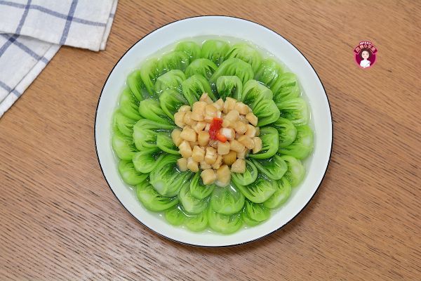 meggy|白灼干贝油菜