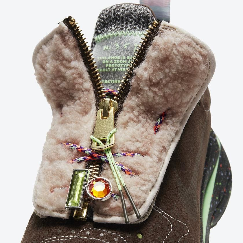  点缀|摇粒绒、马毛材质点缀！这双 Air Zoom Type 新配色规格不低！