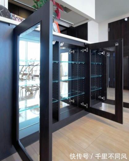 不相上下|老师傅透露:岛台边加10cm宽薄柜,不起眼,收纳力跟橱柜不相上下