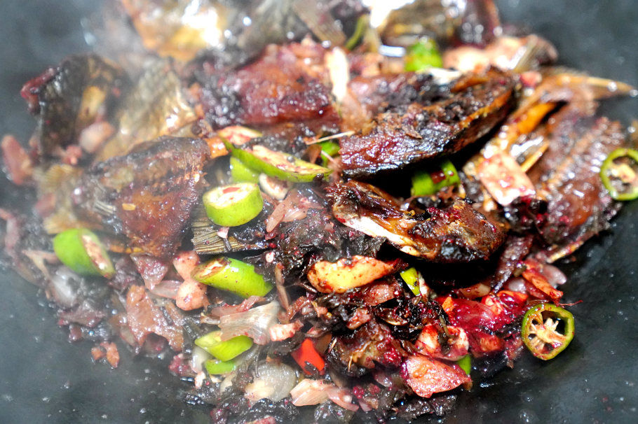 舌尖上的美味 英川田鲤鱼干