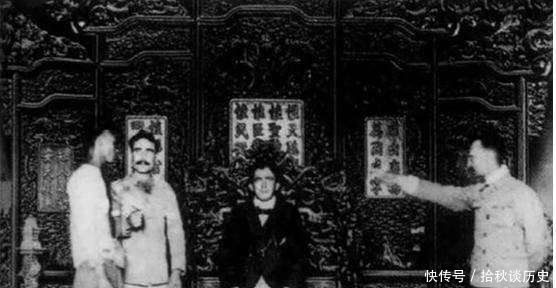 得起|清朝老照片:图一是德国人猖狂地坐在龙椅上,图五奢华的轿子几乎没人用得起