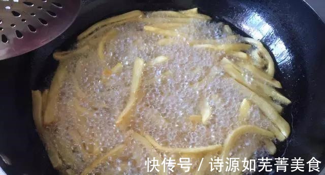 酥脆|炸薯条酥脆简单实用做法!