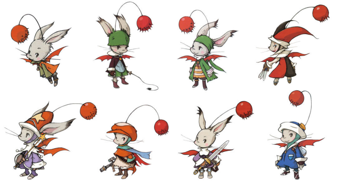 战略版|人物造型异世界的奇幻画风-FFTA最终幻想战略版