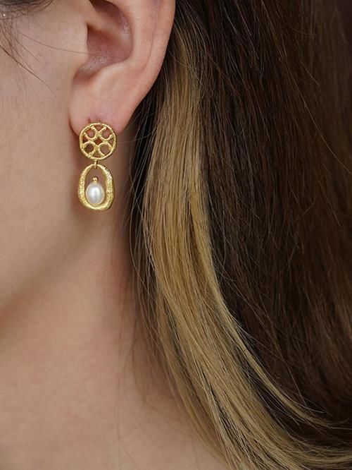 日常通勤气质耳环合集，明星同款ORANGE CUBE耳环