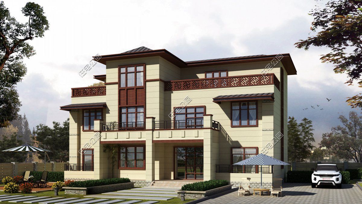 占地|10套带健身房的农村别墅图纸,在家也能做运动,哪套更适合农村呢