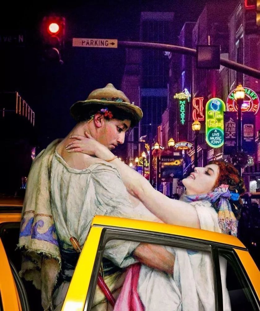 油画中的美人都跑了出来,就藏在我们周围,你能发现她们吗