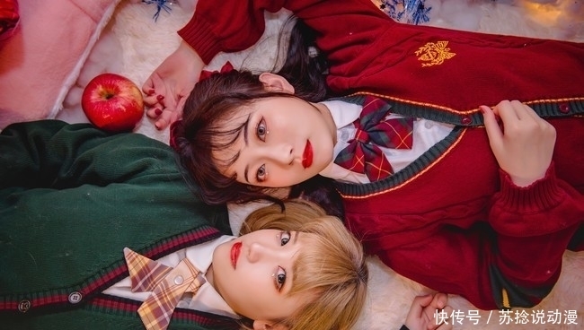 JK少女:平安夜里的颂歌,传递着欢快的旋律