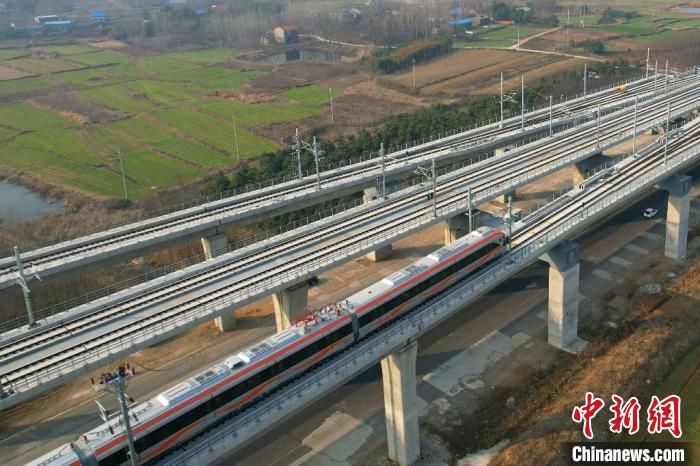 滁宁城际铁路（滁州段）正式启动信号系统动车调试