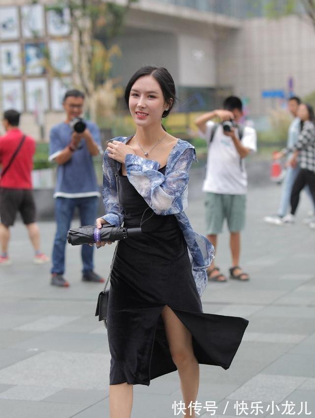 穿搭 舒适自在的连衣裙穿搭显得有品位,凸显气质让美腿修长,气质高贵