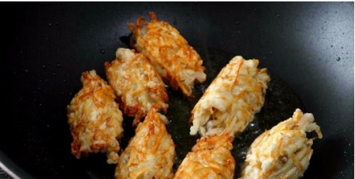 香酥|教你杏鲍菇的新做法,不炒不蒸不凉拌,香酥美味,越吃越香