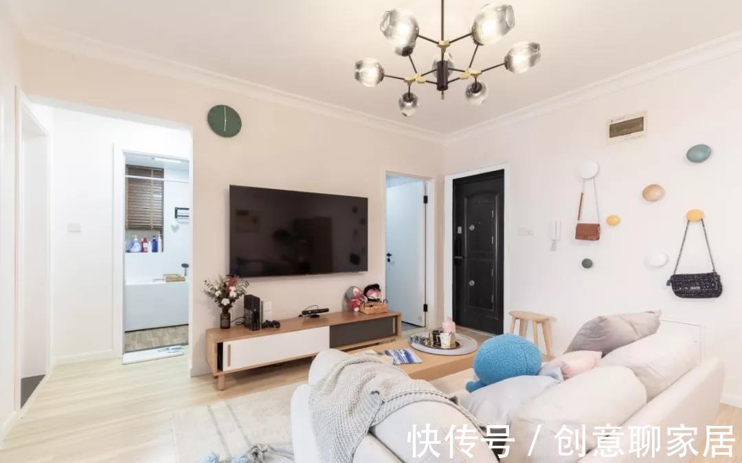 90后|90后小夫妻68平二手房巧翻新,装修好后一次架都没吵过!