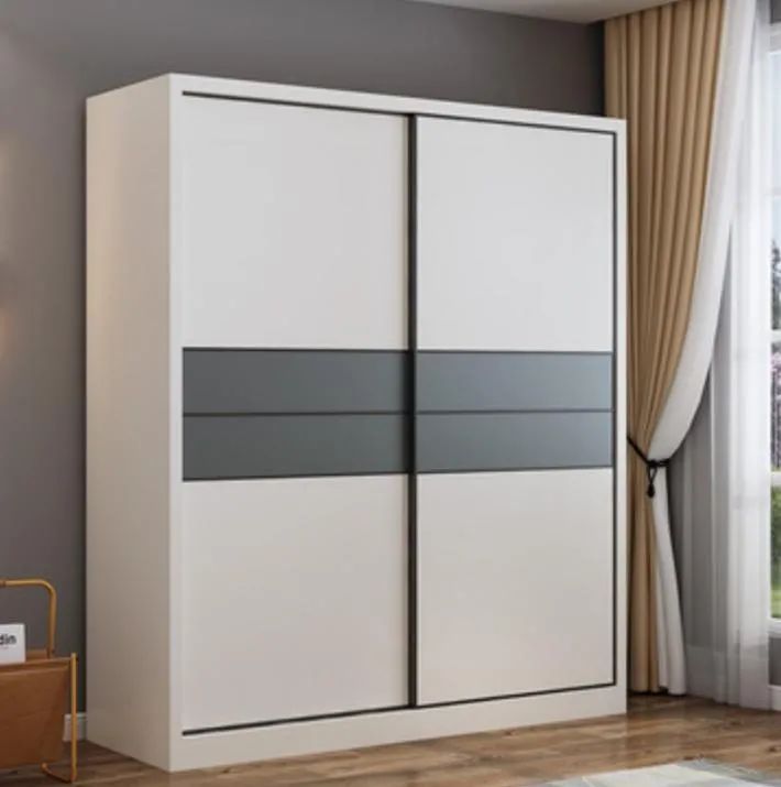 衣帽间|你家衣柜还做上下分体现在流行这样一门到顶的设计,时尚又大气