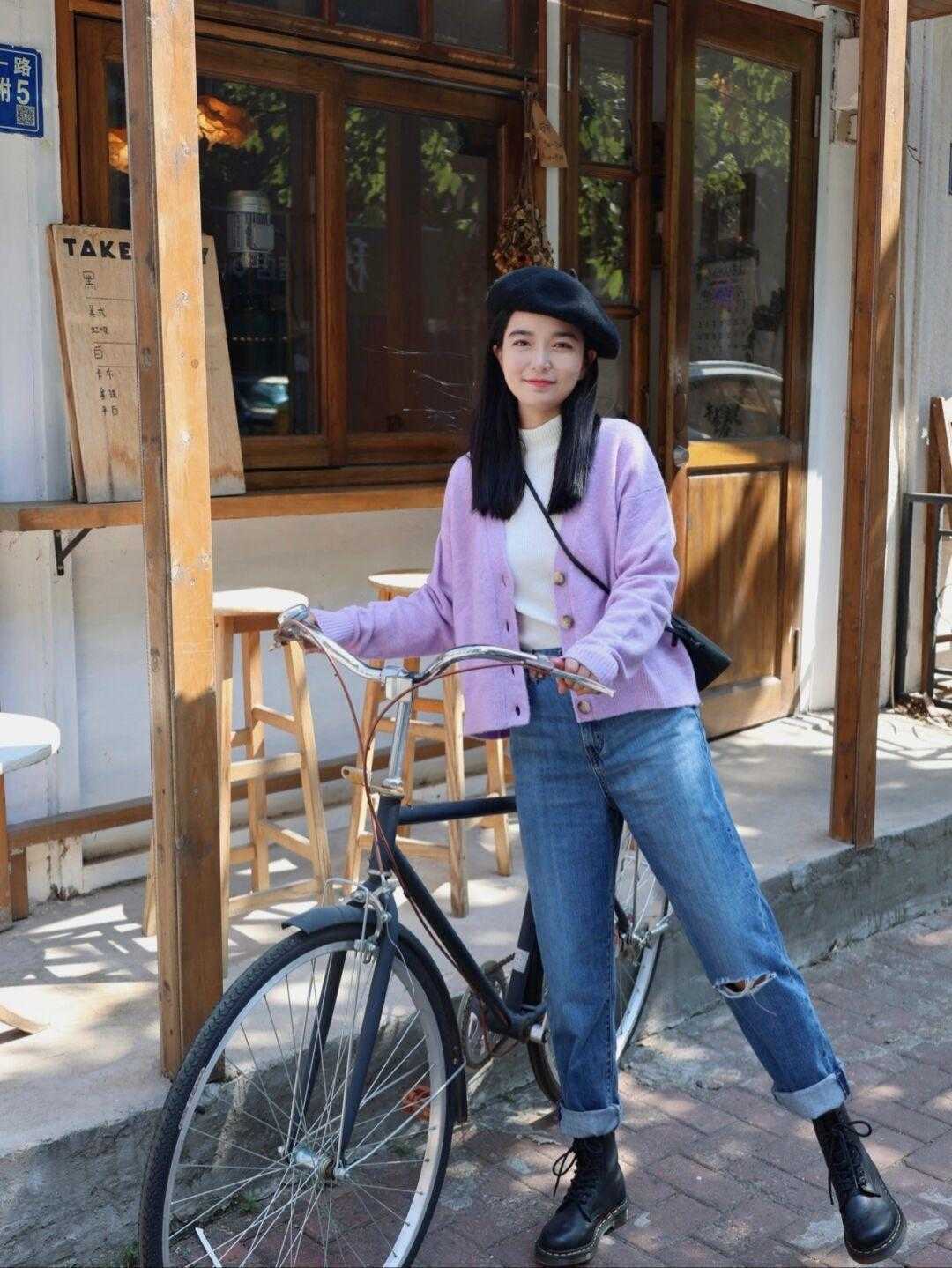 紧身裤|秋天聚会,逛街这样穿,绝对美翻了,气质又高级