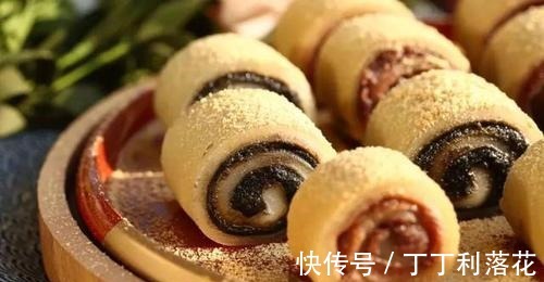 面团|怎么自制驴打滚!
