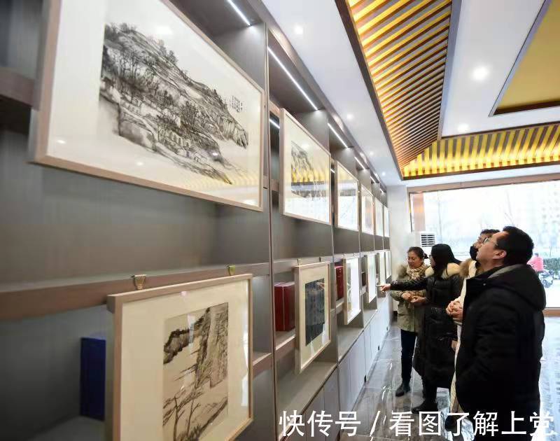 牛贵斌@知名书画家刘晓勇牛贵斌书画展开展