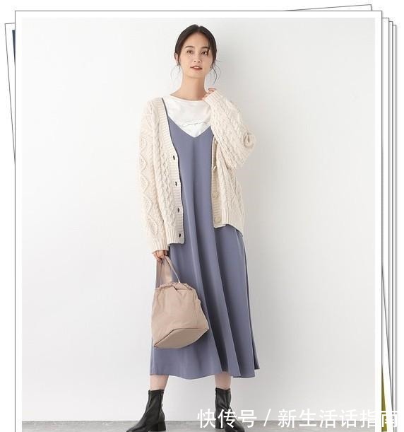 轻熟风 白色开衫的秋季轻熟风搭配示范!3种长度24例穿搭look分享!