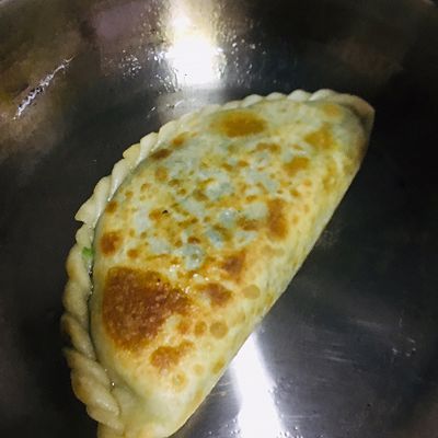 小米粥|韭菜盒子