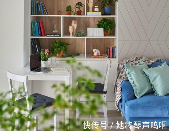 夫妻|一对年轻夫妻的50平舒适家,拥有2房2厅1书房还觉得很宽敞!