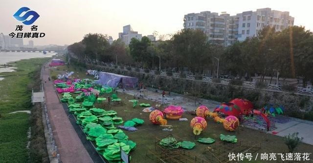 茂名小东江超级月亮下水,沿江路开始变身星光大道!